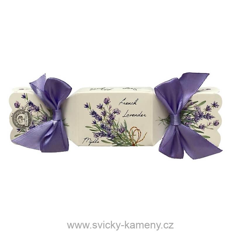 Dárkové mýdlo v krabičce FRENCH LAVENDER 20g.