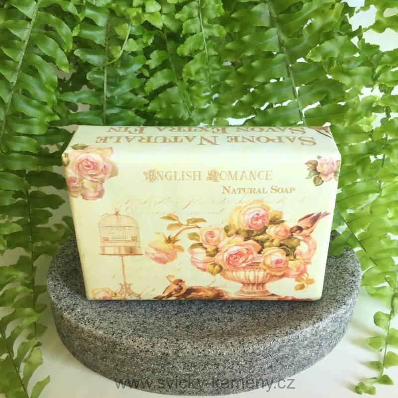 Přírodní luxusní mýdlo 200g. ENGLISH ROMANCE