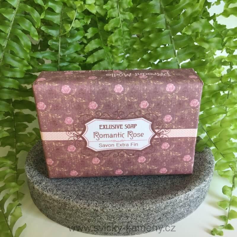 Přírodní luxusní mýdlo 200g. ROMANTIC ROSE