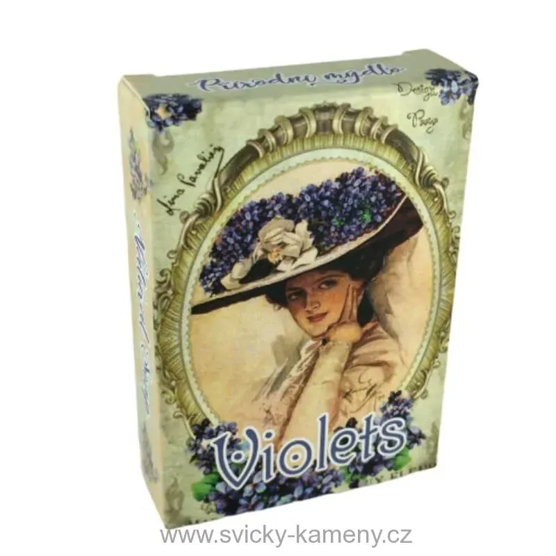 Dárkové mýdlo v krabičce FIALKY VIOLETS