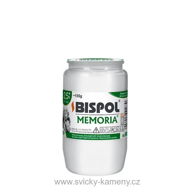 SVÍČKY HŘBITOVNÍ 24 kusů OLEJOVÉ BÍLÉ WO3 155g.