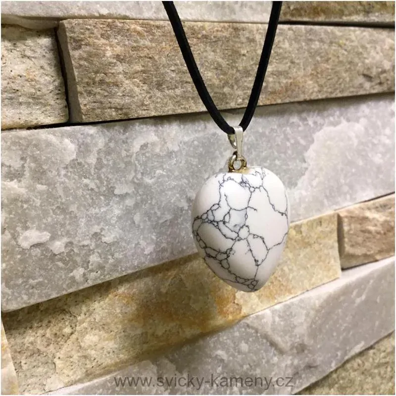 SRDCE VELKÉ MAGNEZIT PŘÍVĚSEK NA KRK