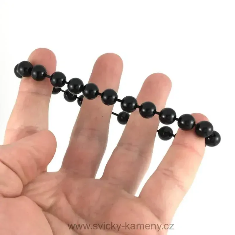 NÁRAMEK Z KORÁLKŮ - ONYX 8mm