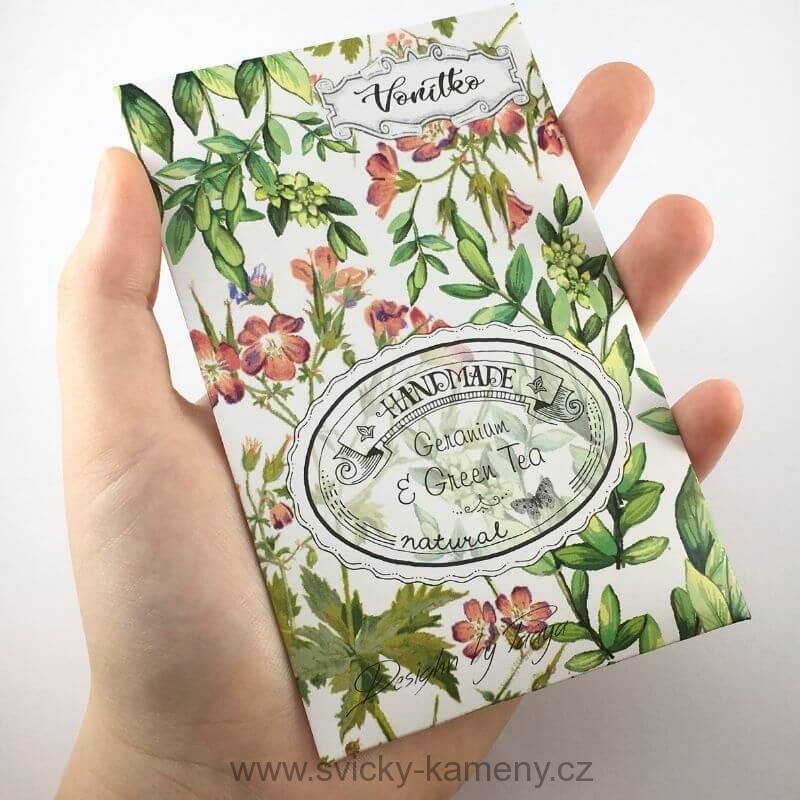 Vůně do prádla ZELENÝ ČAJ A GERANIUM