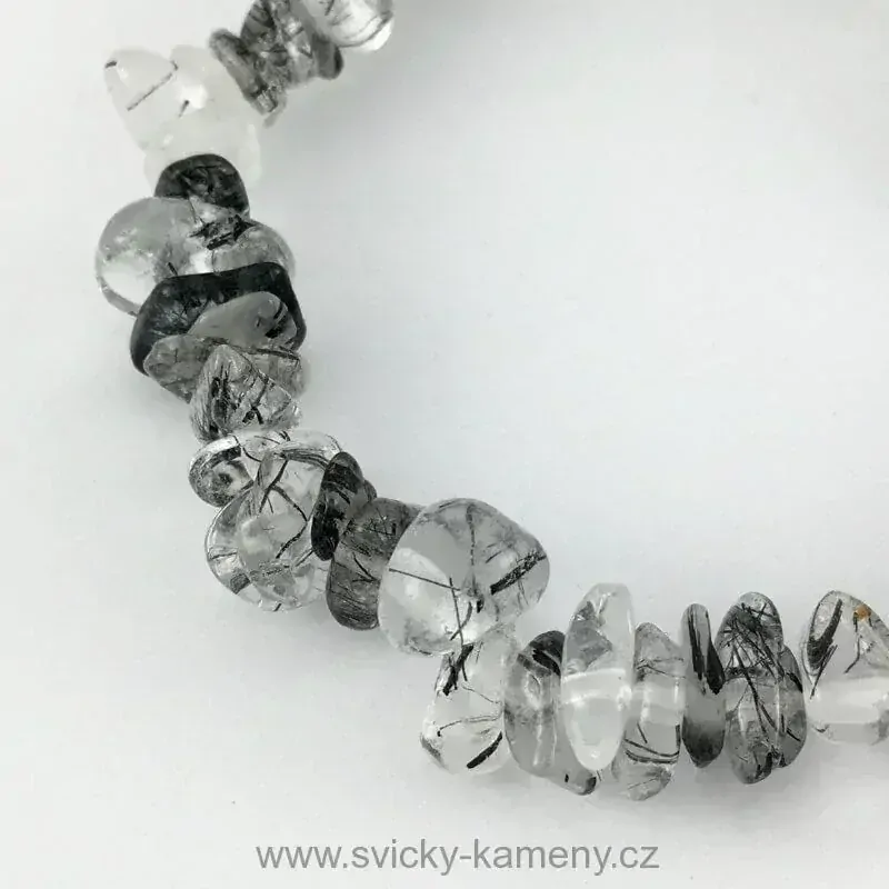 NÁRAMEK KŘIŠŤÁL S TURMALÍNEM