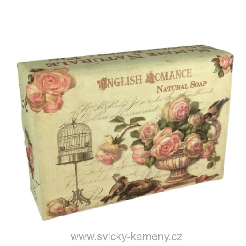 Přírodní luxusní mýdlo 200g. ENGLISH ROMANCE