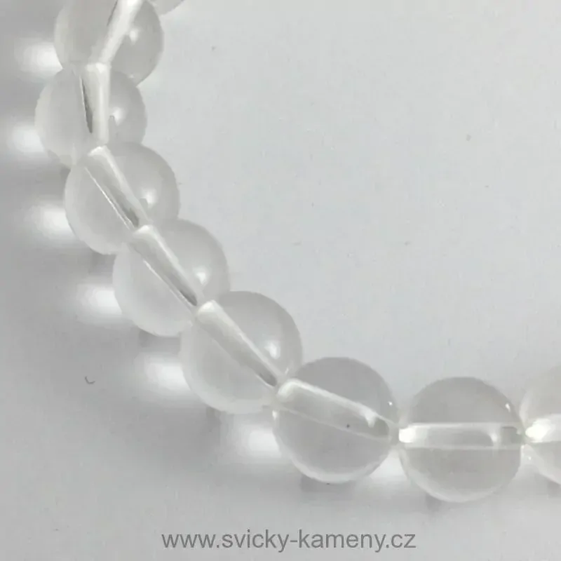 NÁRAMEK Z KORÁLKŮ - KŘIŠŤÁL 8mm