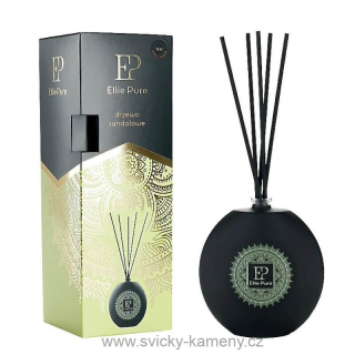 DIFUZÉR ELLIE PURE OSVĚŽOVAČ VZDUCHU 80ml SANTALOVÉ DŘEVO