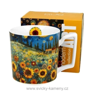 DÁRKOVÝ HRNEK MODERN 450 ml KOUZELNÁ SLUNEČNICE