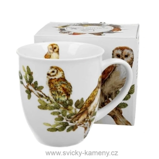 DÁRKOVÝ HRNEK ANIMALS 400 ml MOUDRÁ SOVA