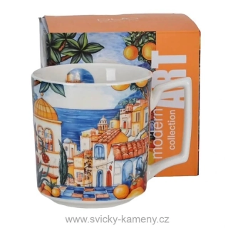 DÁRKOVÝ HRNEK MODERN 450 ml KLIDNÉ CHVÍLE U POBŘEŽÍ