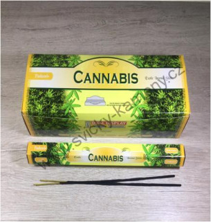 VONNÉ TYČINKY - CANNABIS 6 tubusů po 20 kusech